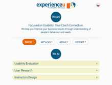 Tablet Screenshot of experienceu.com